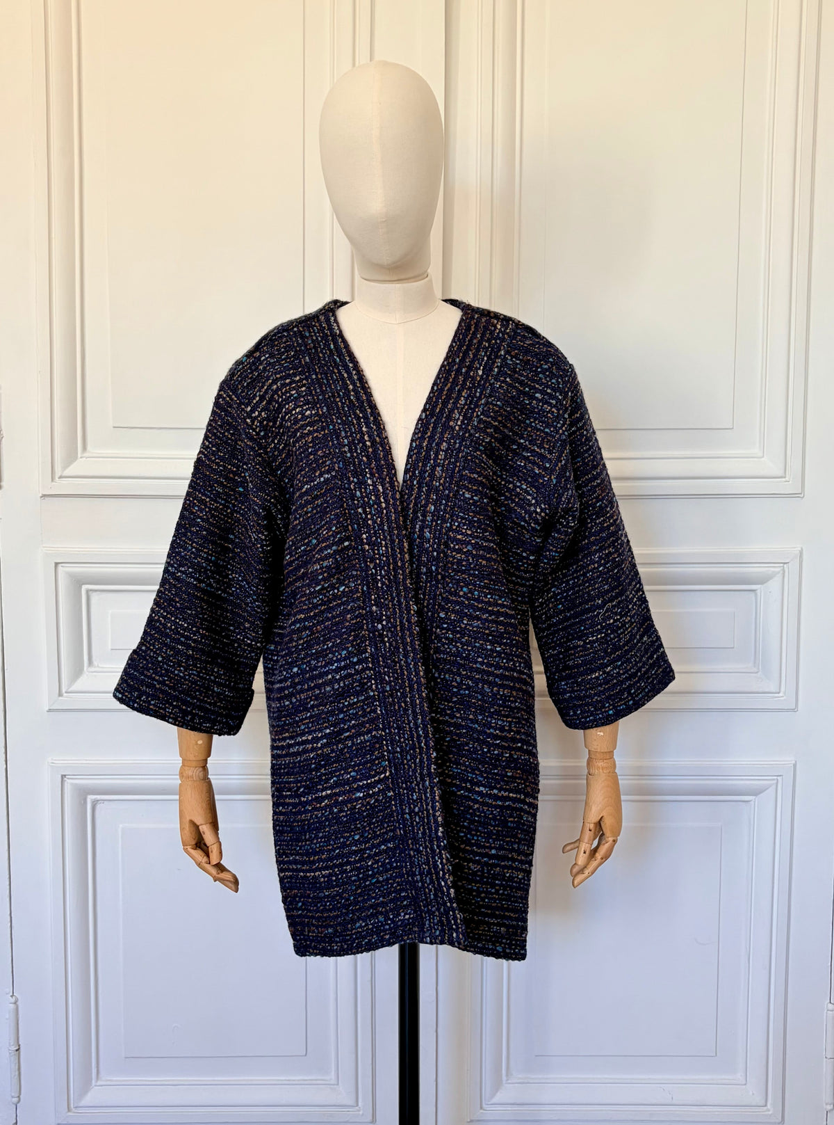 Kimono en tweed