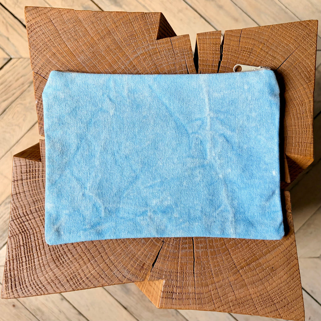Grande pochette plate 3 thons 22x15 cm