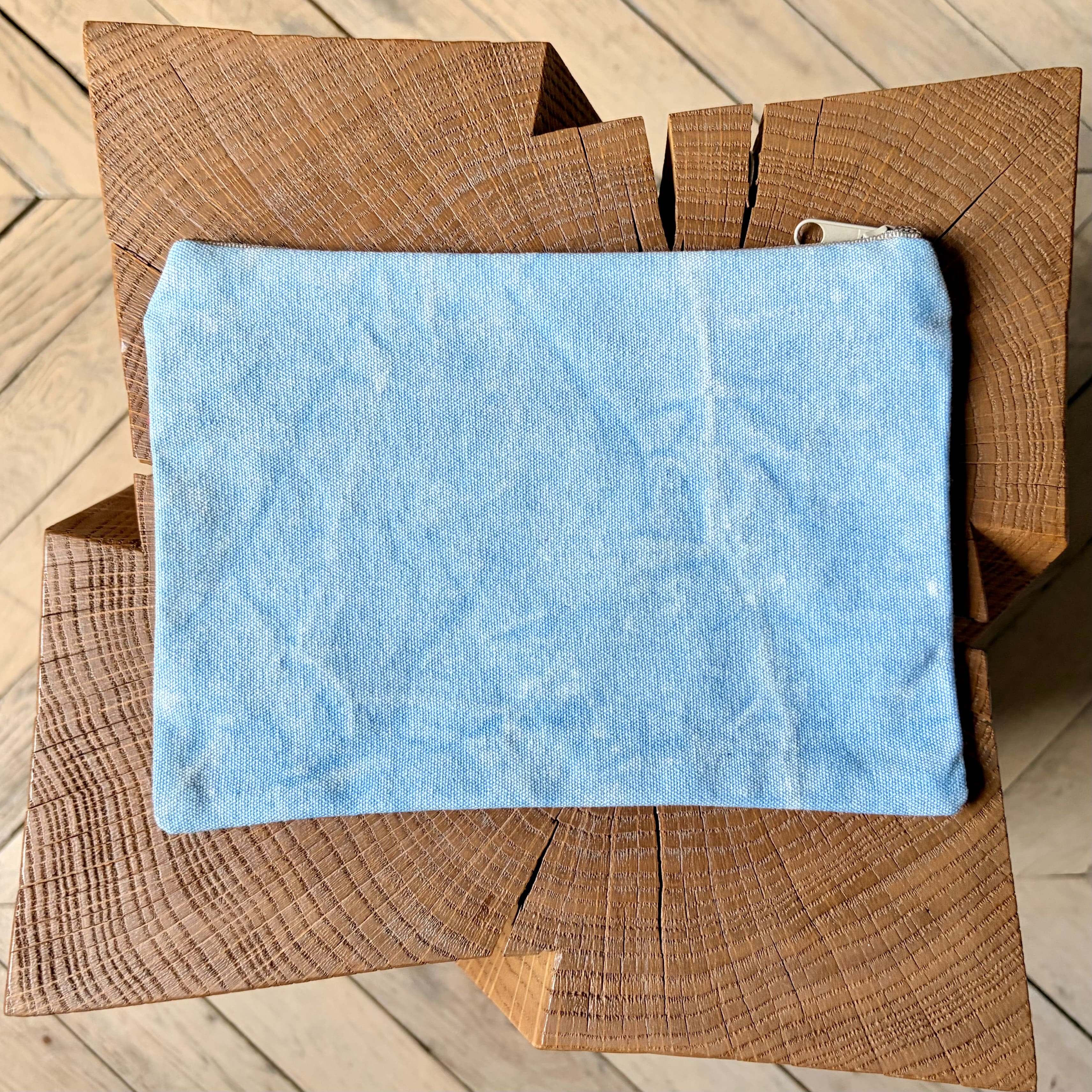Grande pochette plate 3 thons 22x15 cm
