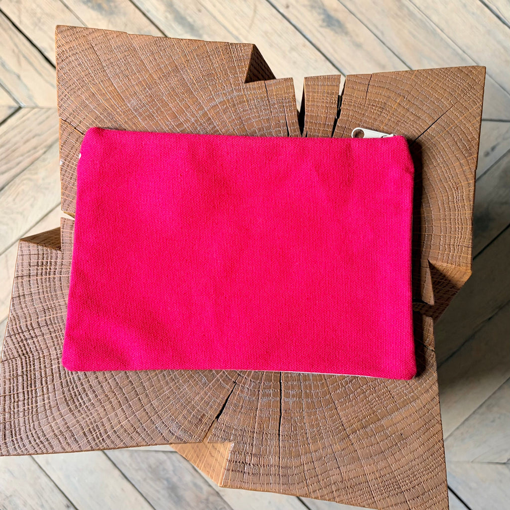 Grande pochette plate sea food 22x15 cm