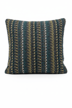 Coussin 50x50cm en tweed tissé et fabriqué en France