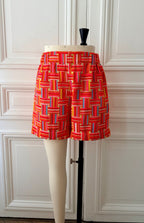 Short en tweed fabriqué en France