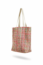Sac Vivien en tweed multicolore tissé et fabriqué en France