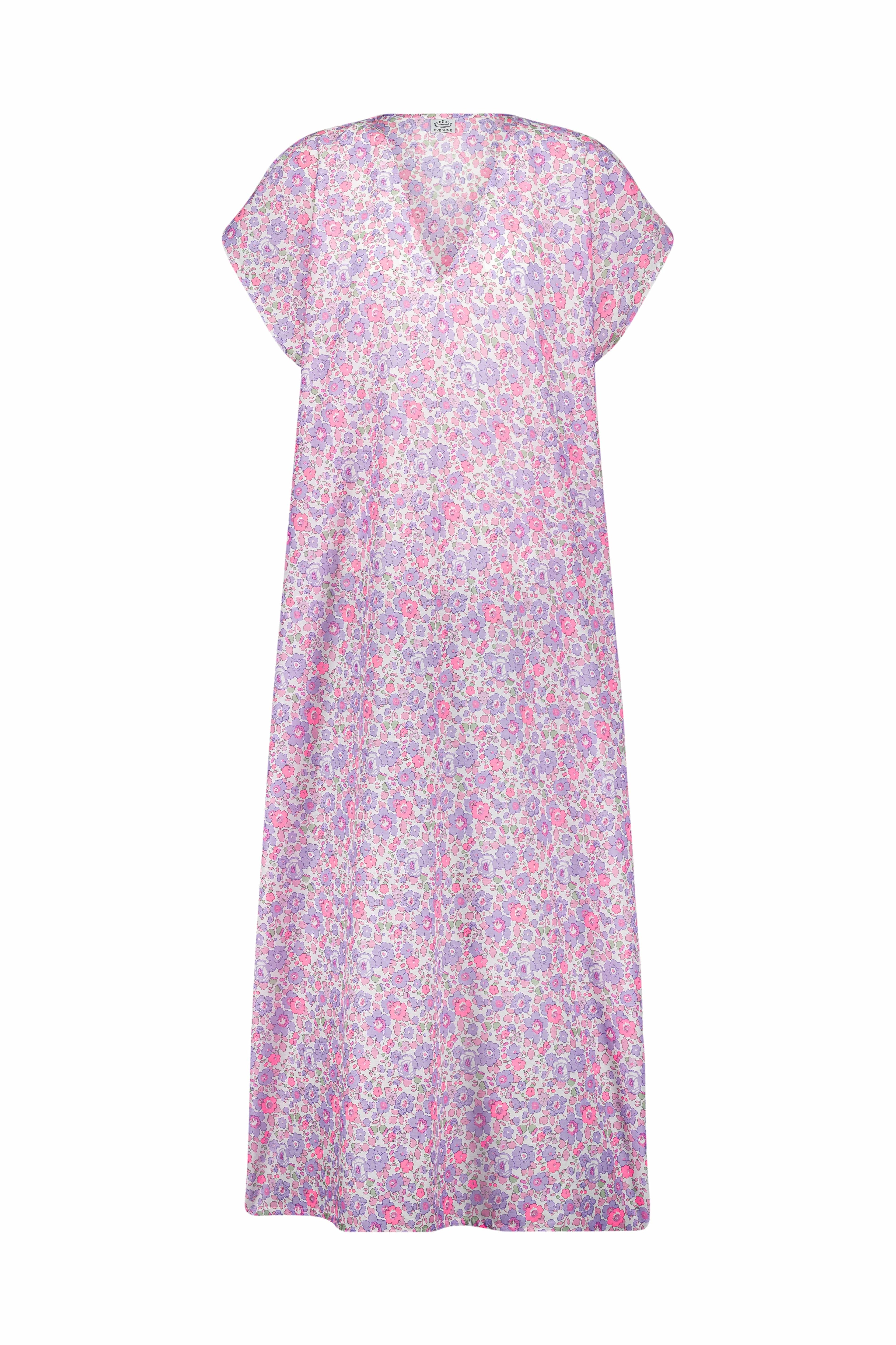 Robe en V longue fabriquée en France