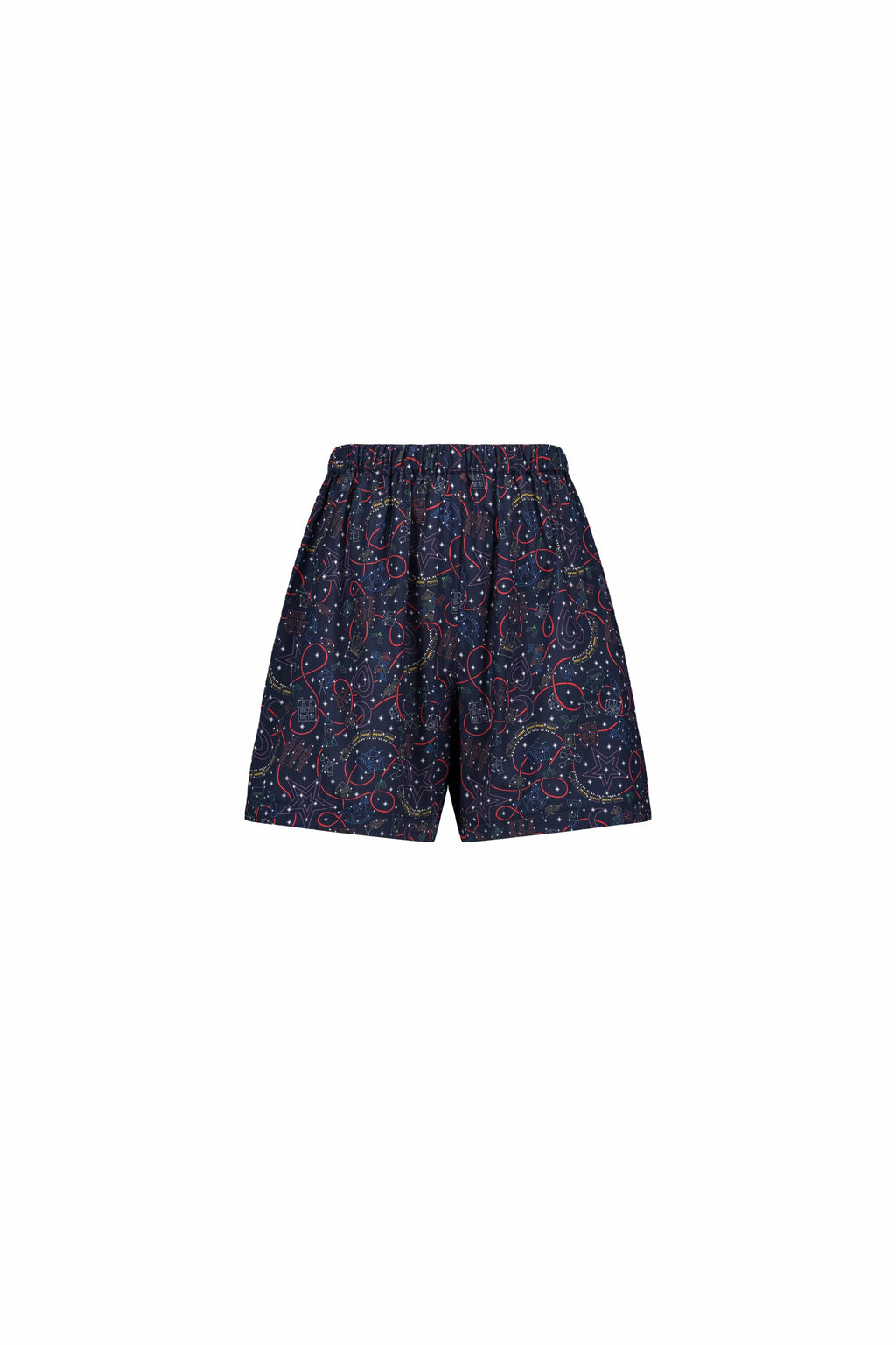 Short en Liberty de coton fabriqué en France