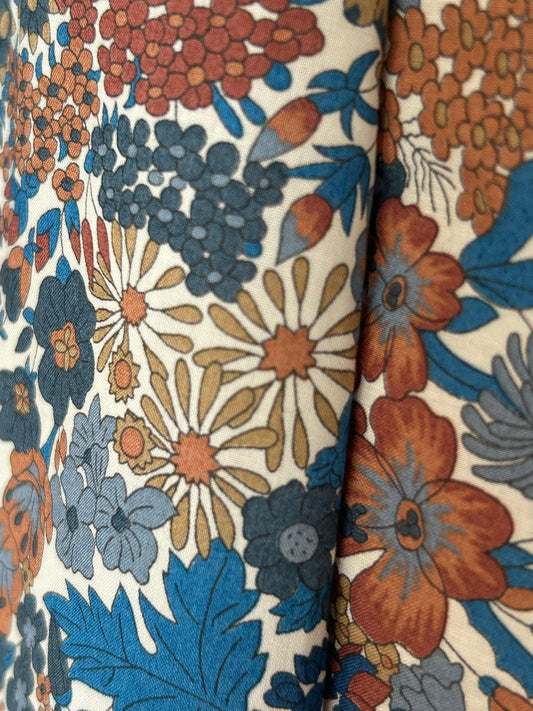 Veste en Liberty multicolore fabriquée en France