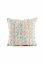 Coussin 50x50cm en tweed tissé et fabriqué en France