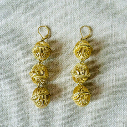 Boucles d'oreilles Mongolie