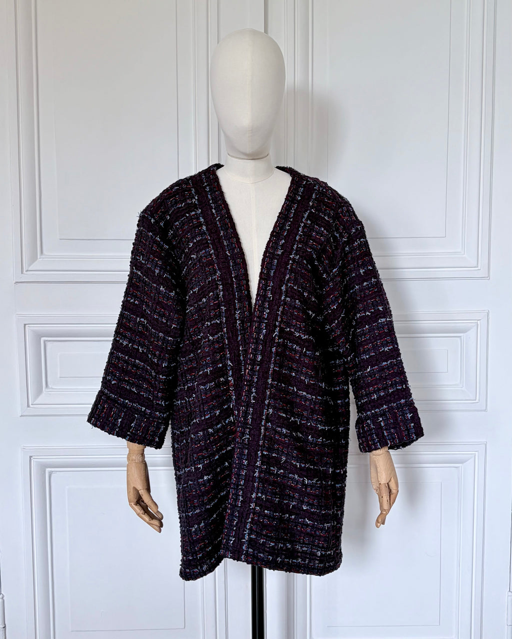 Kimono en tweed