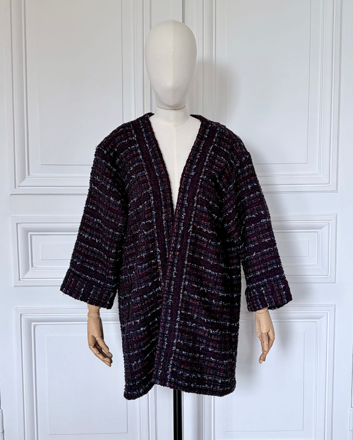 Kimono en tweed