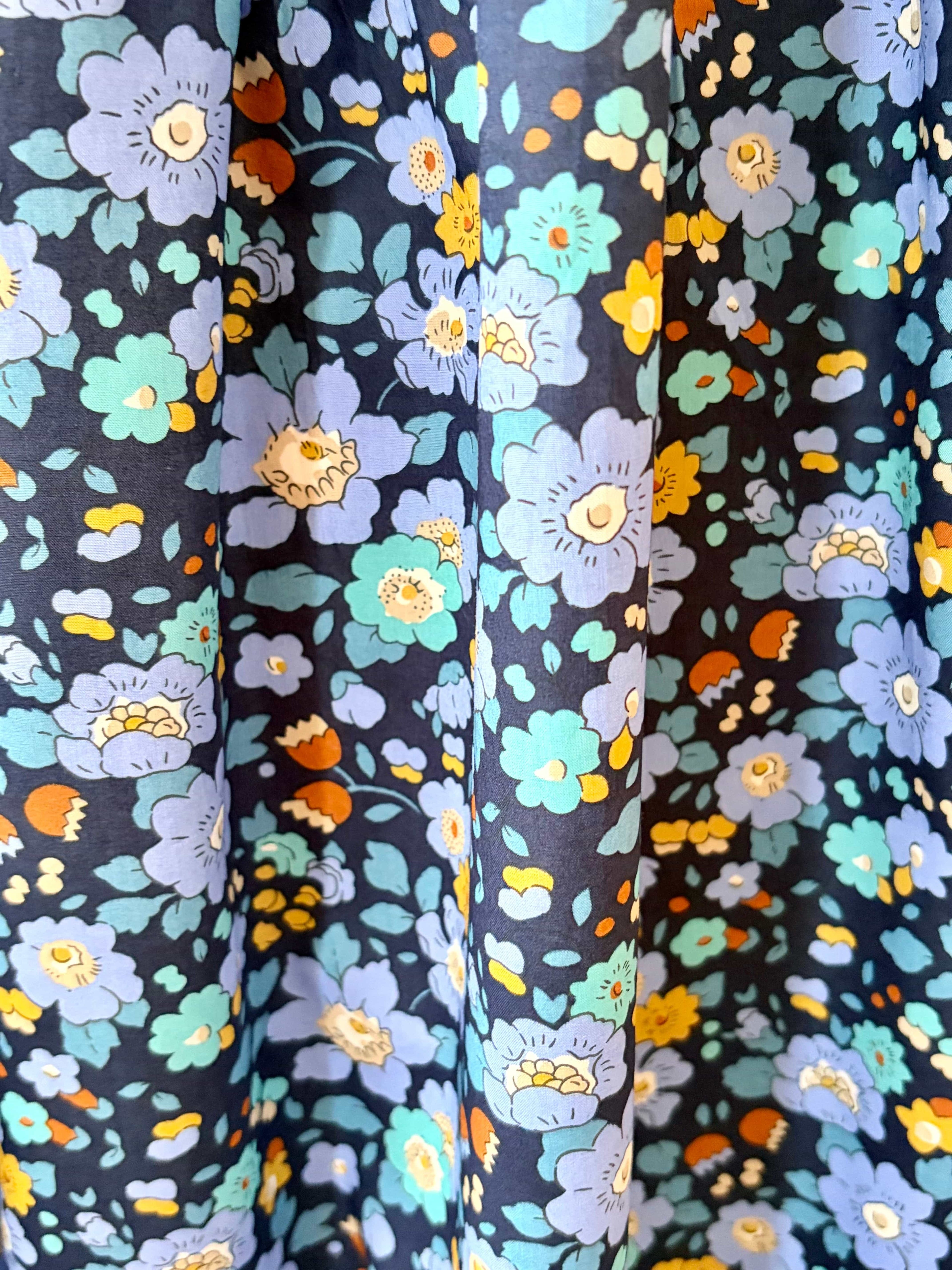 Robe longue à manches longues fabriquée en France