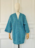 Kimono en coton imprimé Liberty fabriqué en France