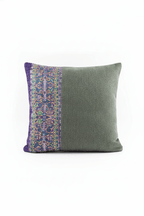 Coussin 50x50cm en tweed tissé et fabriqué en France
