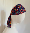 Bandeau à nouer en coton imprimé Liberty