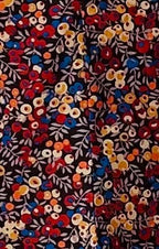 Salopette en Liberty de coton fabriquée en France