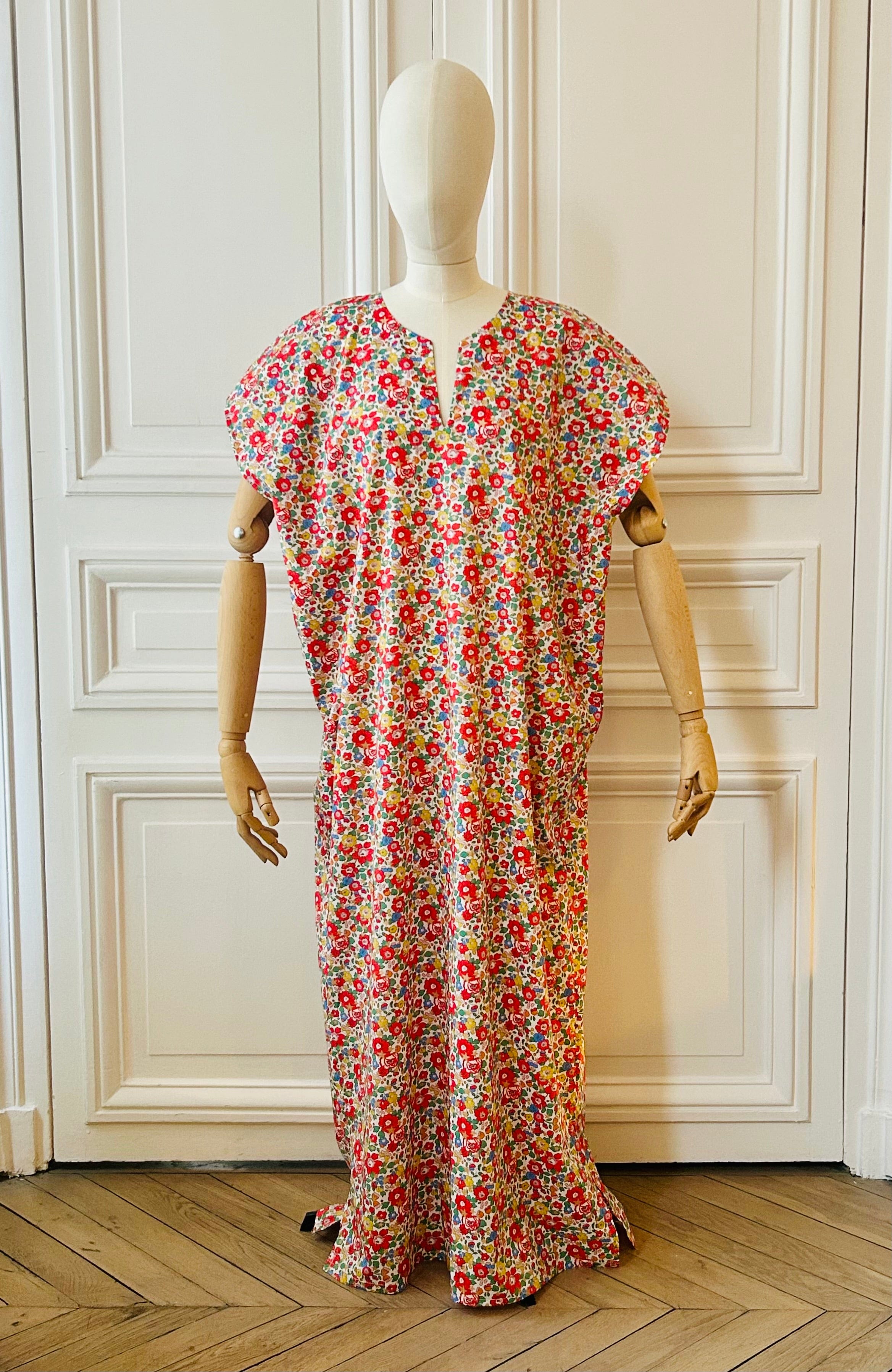 Robe longue fabriquée en France