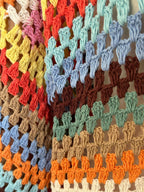 Gilet en coton multicolore
