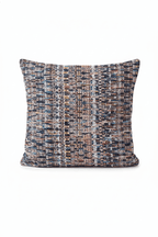 Coussin 50x50cm en tweed tissé et fabriqué en France