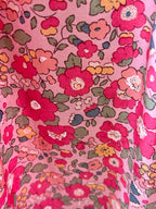 Robe longue à volant fabriquée en France