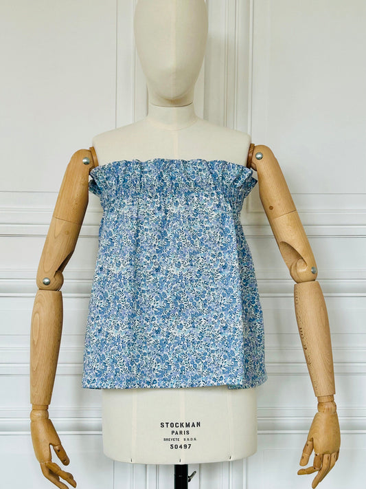 Top ou jupe au choix en Liberty de coton fabriqué en France