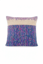 Coussin 50x50cm en tweed tissé et fabriqué en France