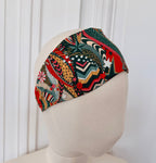 Bandeau à nouer en coton imprimé Liberty