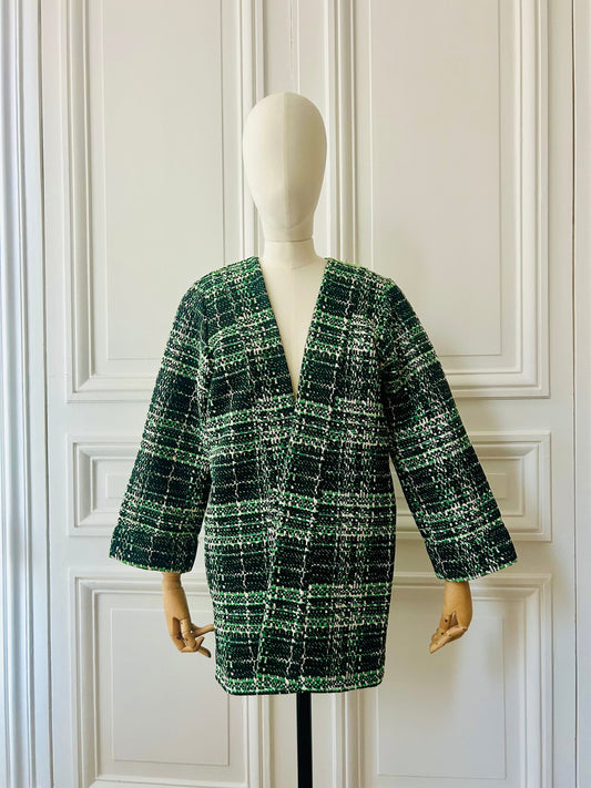 Kimono en tweed fabriqué en France