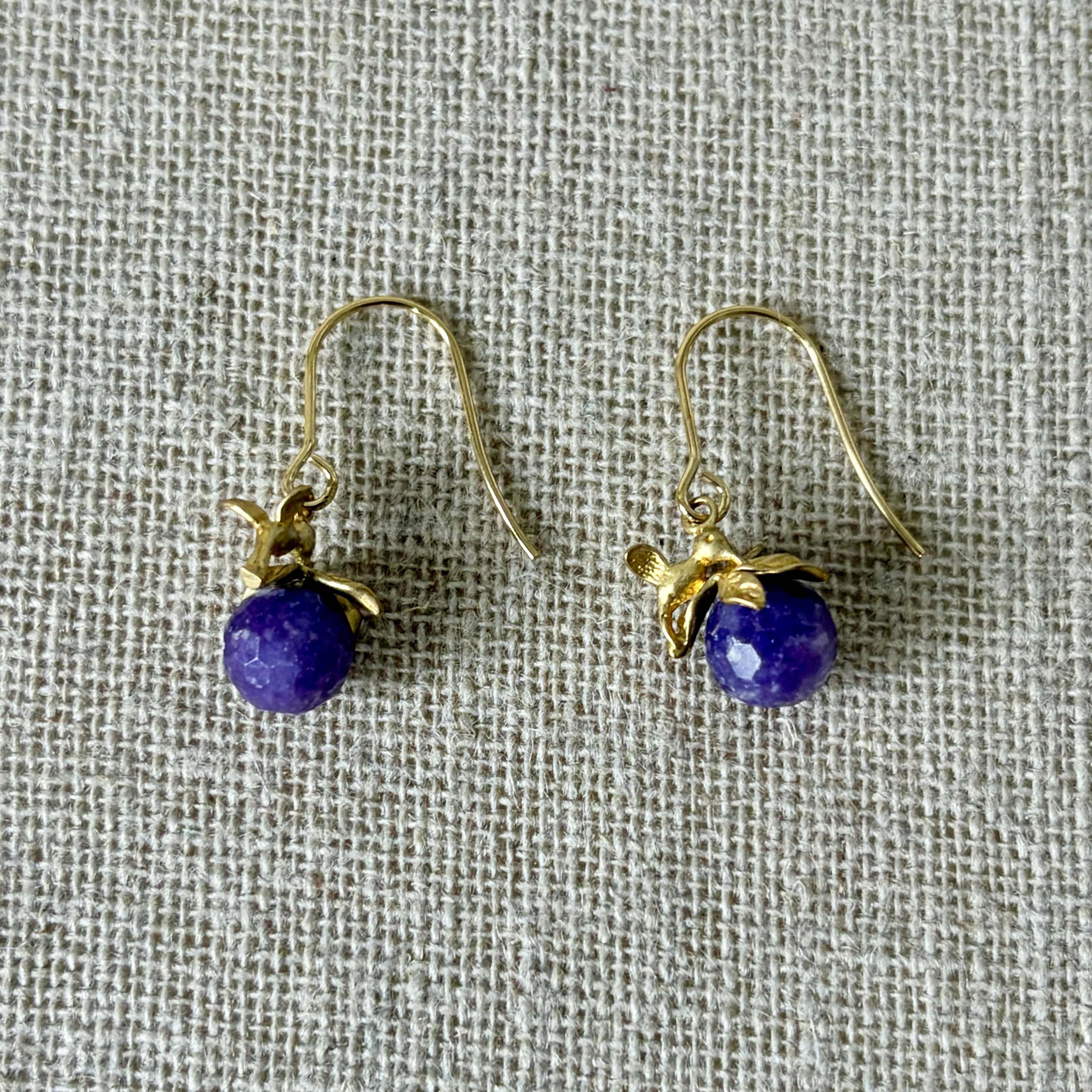 Boucles d'oreilles arbre à miel