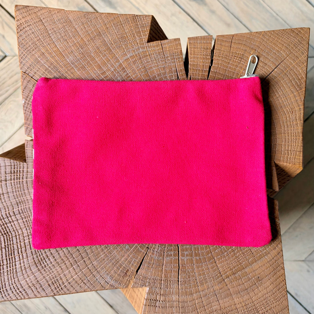 Grande pochette plate 2 thons 22x15 cm