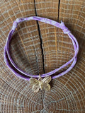 Bracelet Evesome x Le Petit Lien de Paris en Liberty de coton et acier inoxydable doré
