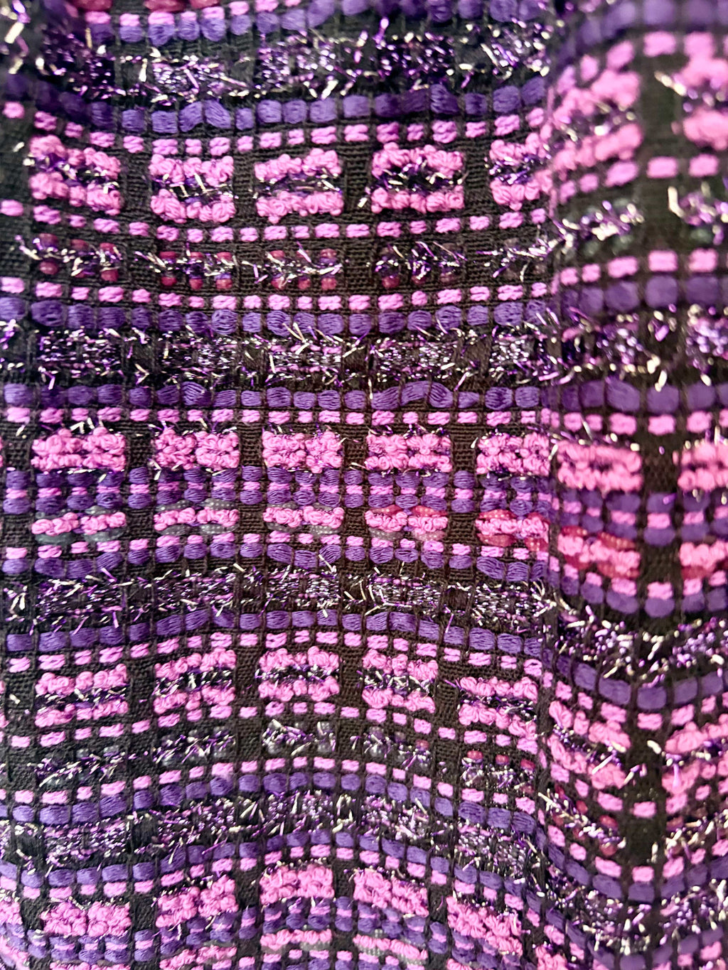 Jupe parapluie en tweed fabriquée en France