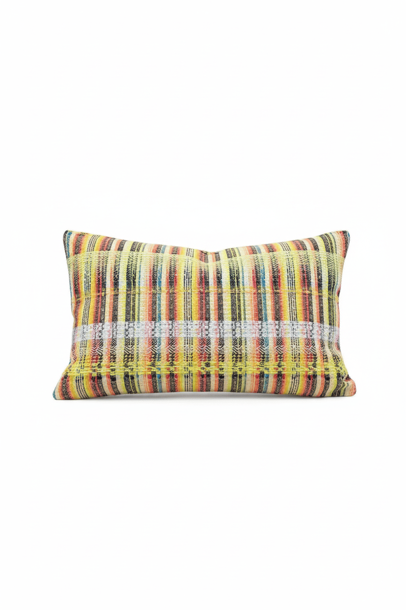 Coussin 65x40 cm en tweed tissé et fabriqué en France
