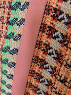 Sac Marie en tweed multicolore fabriqué en France
