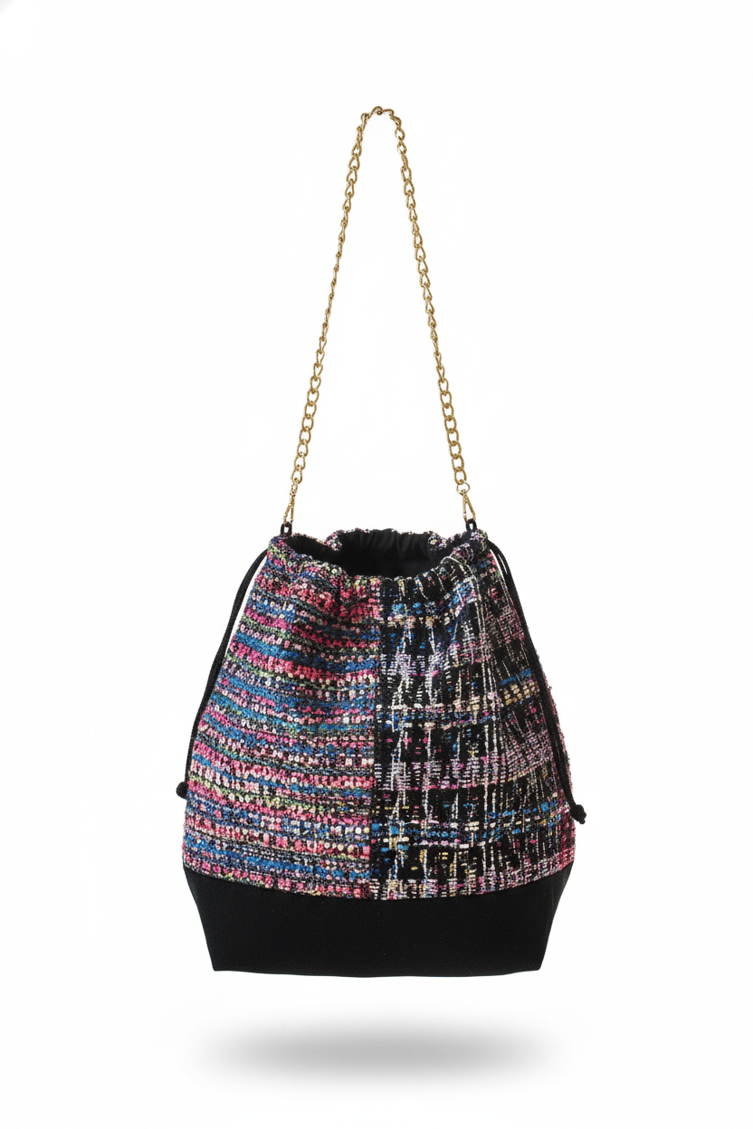 Housse sac Aurélie patchwork