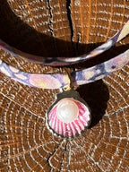 Bracelet Evesome x Le Petit Lien de Paris en Liberty de coton et acier inoxydable doré