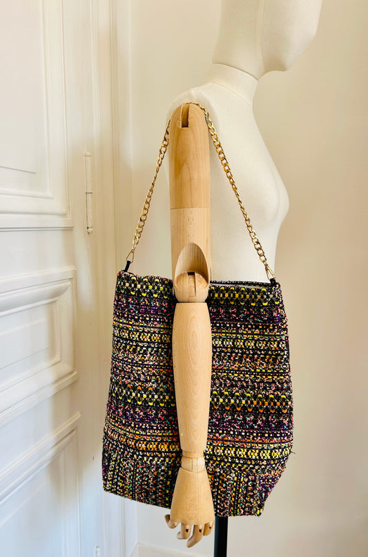 Housse sac Aurélie en tweed