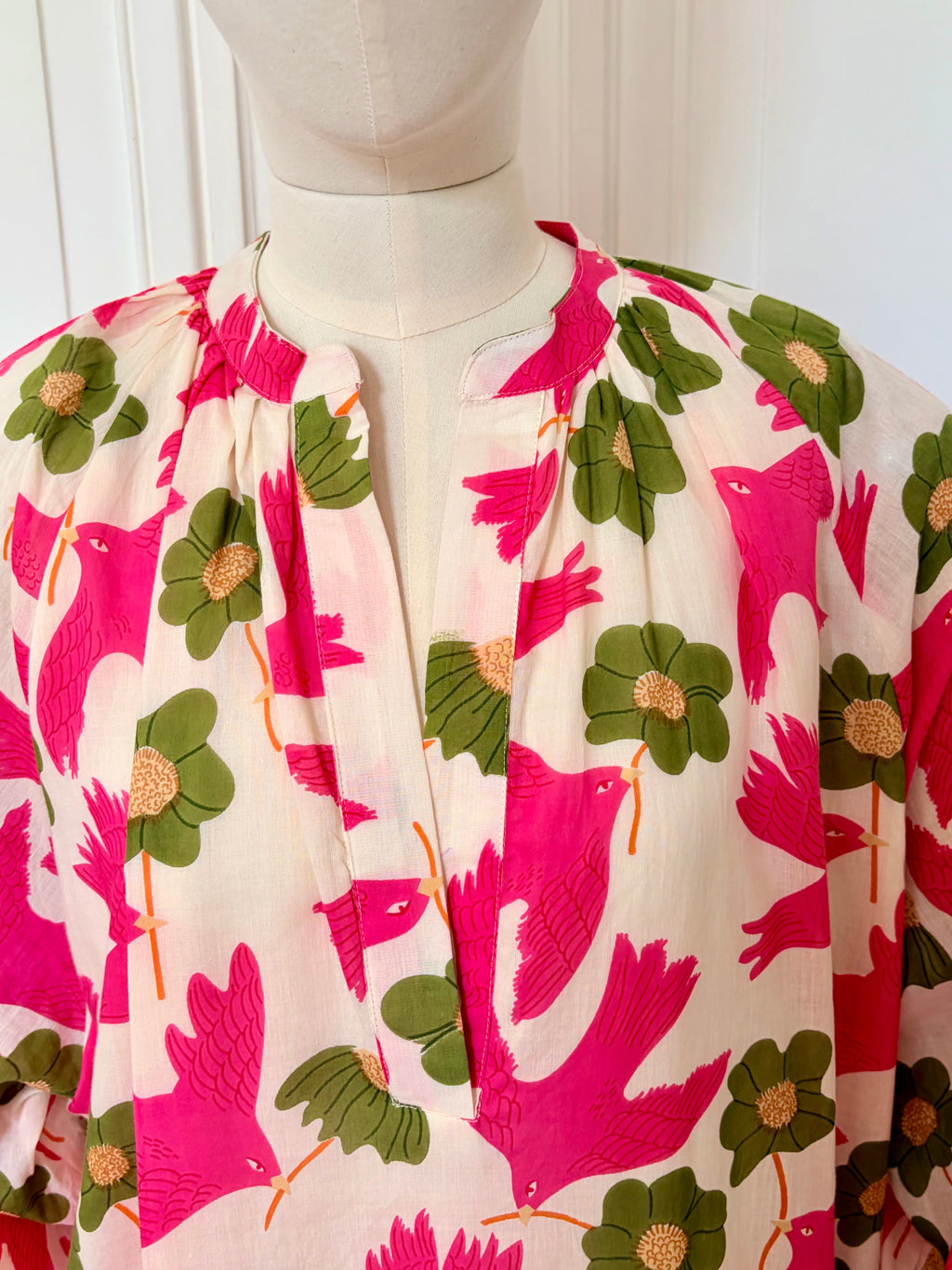 Robe à manches 3/4