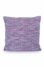 Coussin 50x50cm en tweed tissé et fabriqué en France