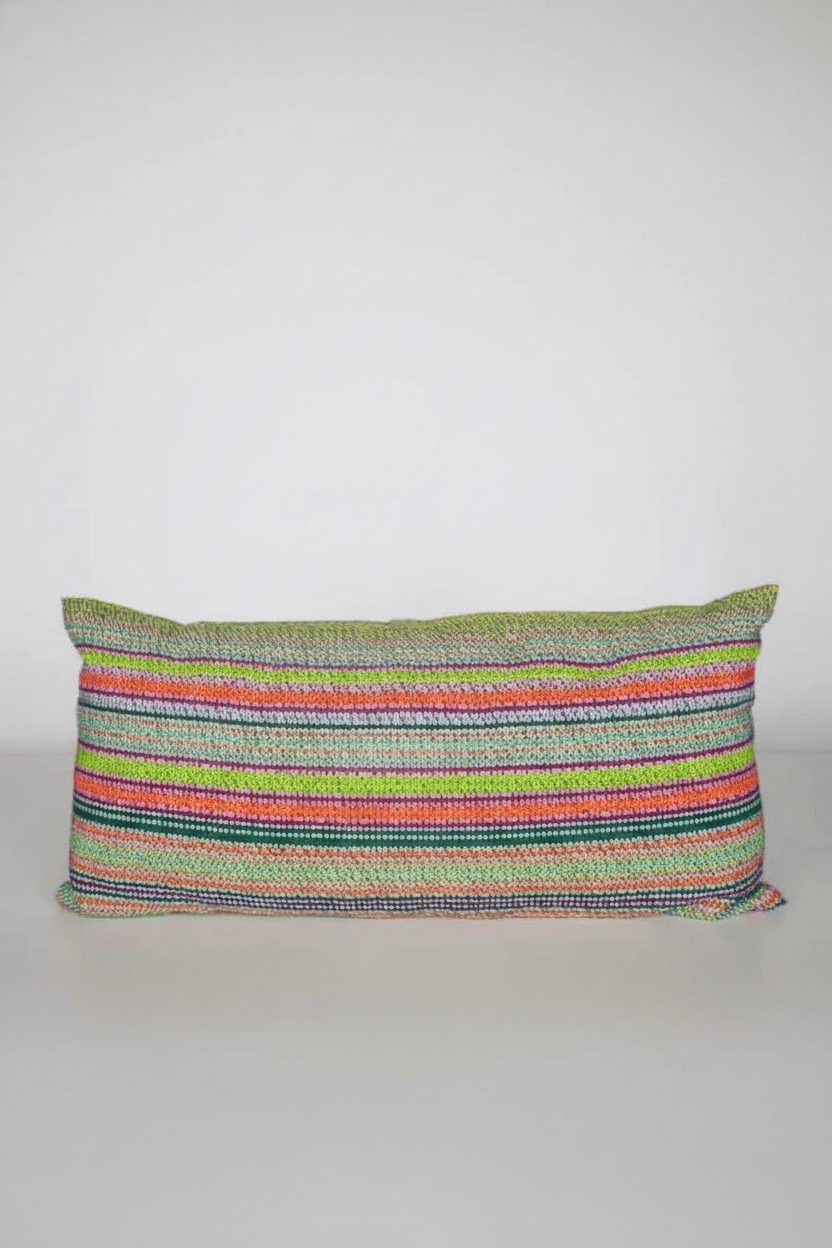 Coussin 60x30 cm en tweed tissé et fabriqué en France