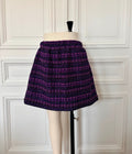 Jupe parapluie en tweed fabriquée en France