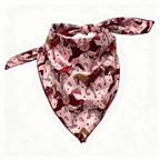 Carré 50x50 cm en Liberty de coton doublé