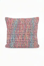 Coussin 50x50cm en tweed tissé et fabriqué en France