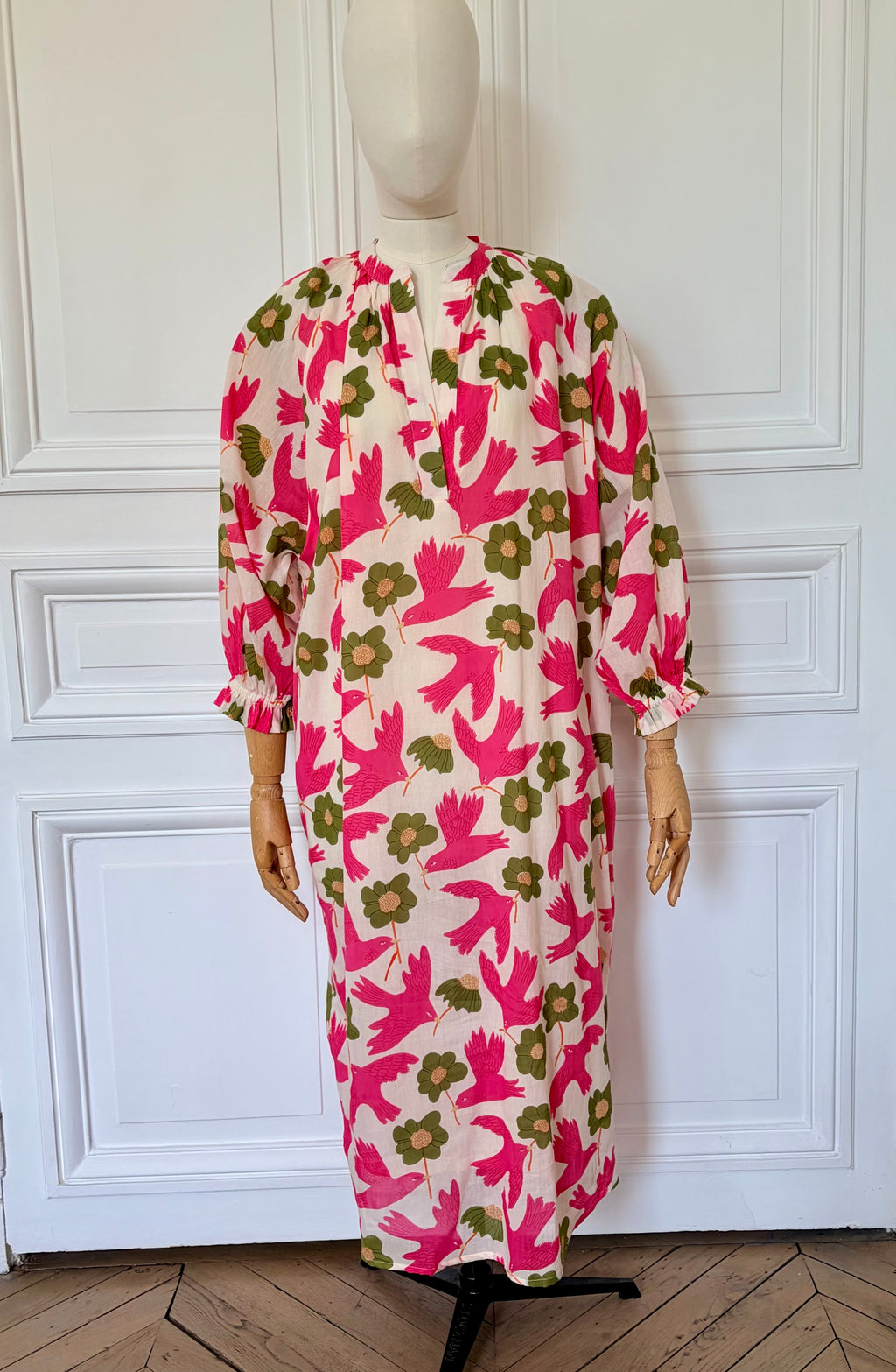 Robe à manches 3/4