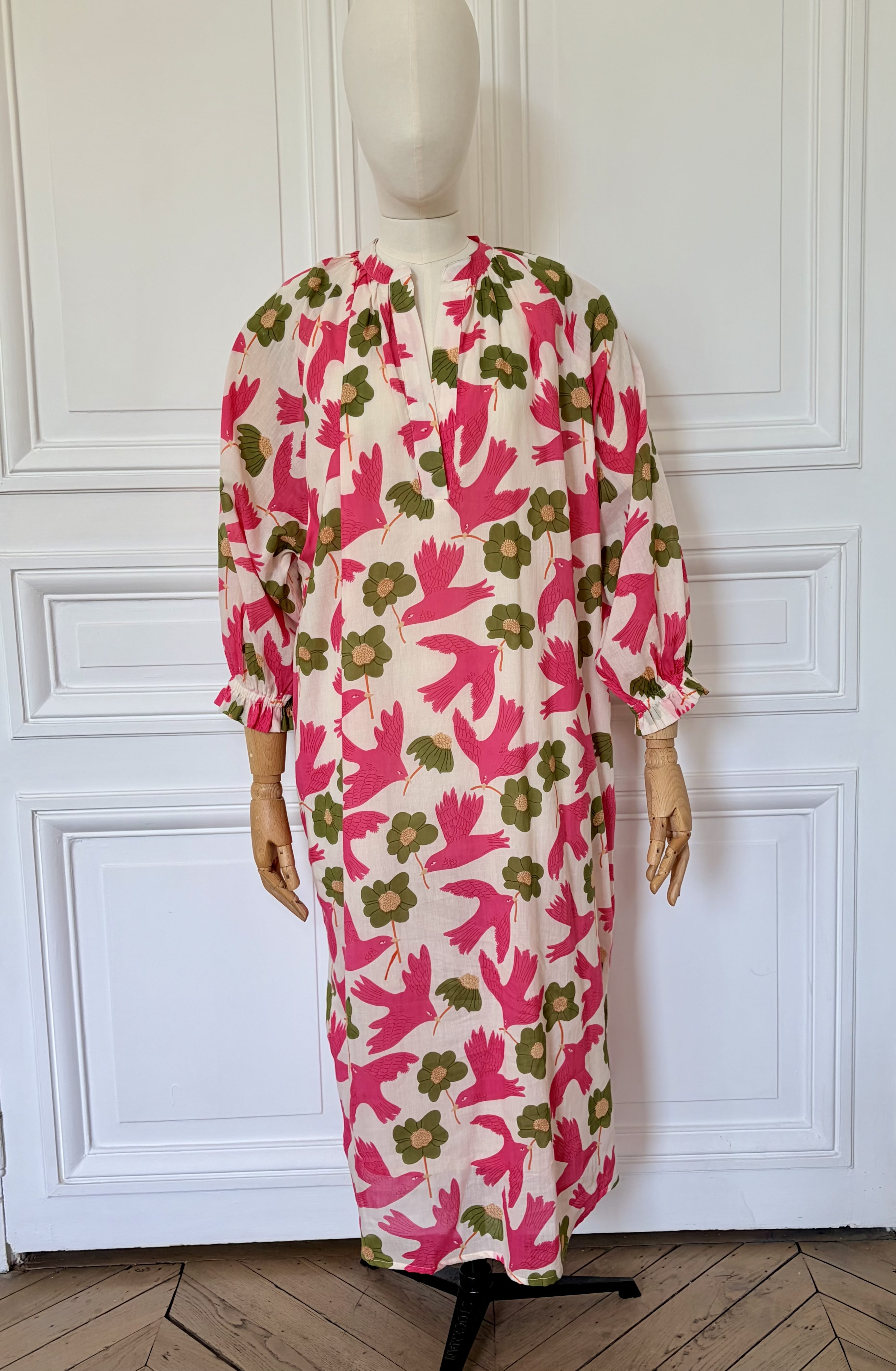 Robe à manches 3/4