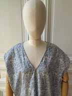 Robe en V longue fabriquée en France