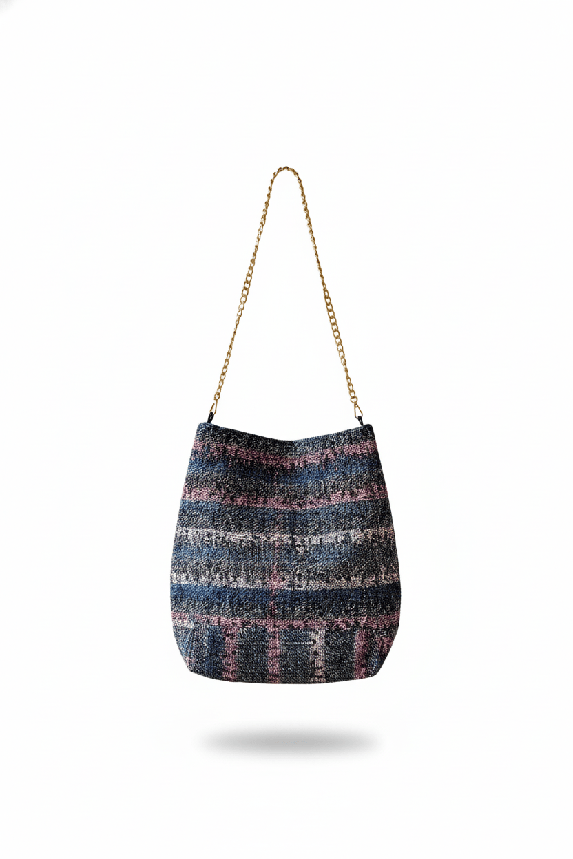 Housse sac Aurélie en tweed