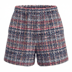 Short en tweed fabriqué en France