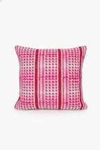 Coussin 50x50cm en tweed tissé et fabriqué en France