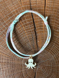 Bracelet Evesome x Le Petit Lien de Paris en Liberty de coton et acier inoxydable doré
