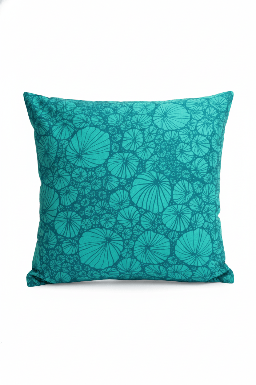 Coussin 50x50cm en denim de Liberty